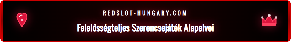A felelősségteljes játék fontosságát hangsúlyozó vizuális elem.
