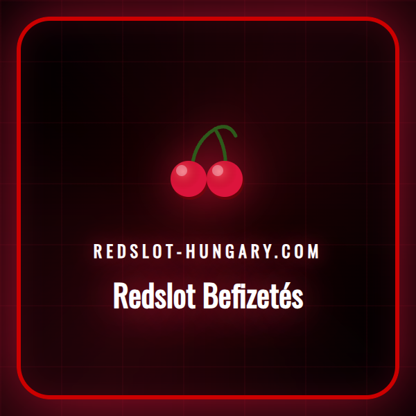 A Redslot befizetési oldal laptopon, bankkártyás opció kiválasztva.