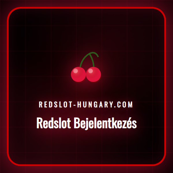 Okostelefon képernyője a Redslot kaszinó bejelentkezési felületével.