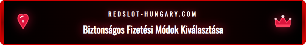 Bankkártyák és e-pénztárca logók a Redslot befizetési felületén.
