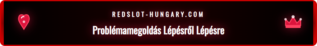 Infografika a Redslot chat segítségnyújtás lépéseiről.