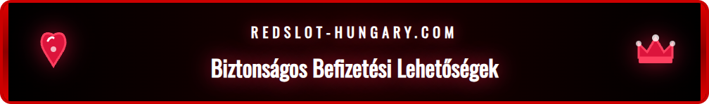 A Redslot kaszinóban elérhető bankkártyás és e-pénztárcás fizetési módok logói.