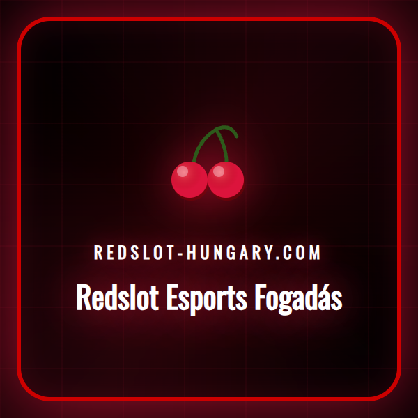 E-sport játékos koncentrál a Redslot fogadási felületre.