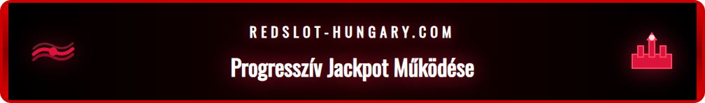 Grafikon, amely bemutatja a Redslot progresszív jackpotjának folyamatos növekedését.