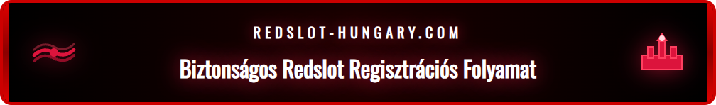 Egy felhasználó éppen a Redslot regisztrációs űrlapot tölti ki egy laptopon.