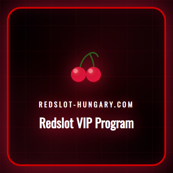 A Redslot VIP Program exkluzív arany kártyája, mely a hűséget jutalmazza.